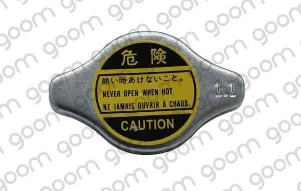 GOOM Sulgurkate, jahutusseade RC-0048 RC-0048 Radiaatori kork OPEL AGILA GOOM