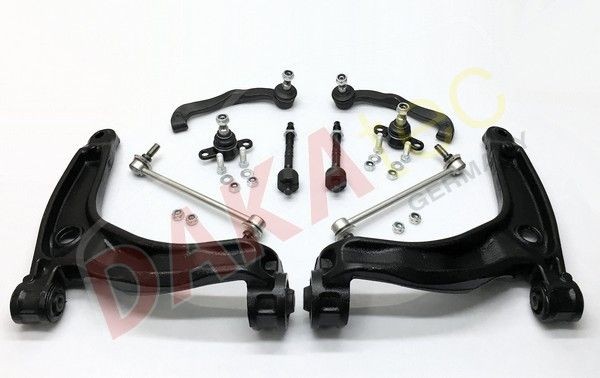 DAKAtec Reparasjonssett, tannstang 110057 110057 Reparasjonssett hjulopphengning DAKAtec BMW X2