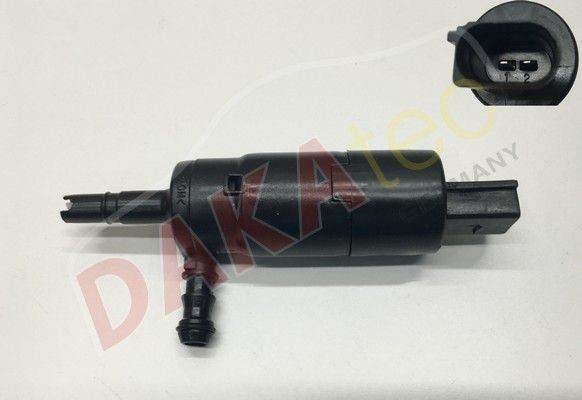 DAKAtec Ūdenssūknis, Stiklu tīrīšanas sistēma 40039W Stiklu tīrīšanas sistēmas šķidruma sūknis DAKAtec Hyundai MATRIX 40039W