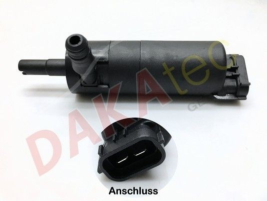 DAKAtec Spylepumpe 40053W 40053W Vindusspylerpumpe SAAB 9-5 DAKAtec