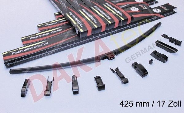 DAKAtec Aizmugurējā stikla tīrītāja slotiņa 8042517 Logu slotiņas DAKAtec Nissan PRIMASTAR 8042517