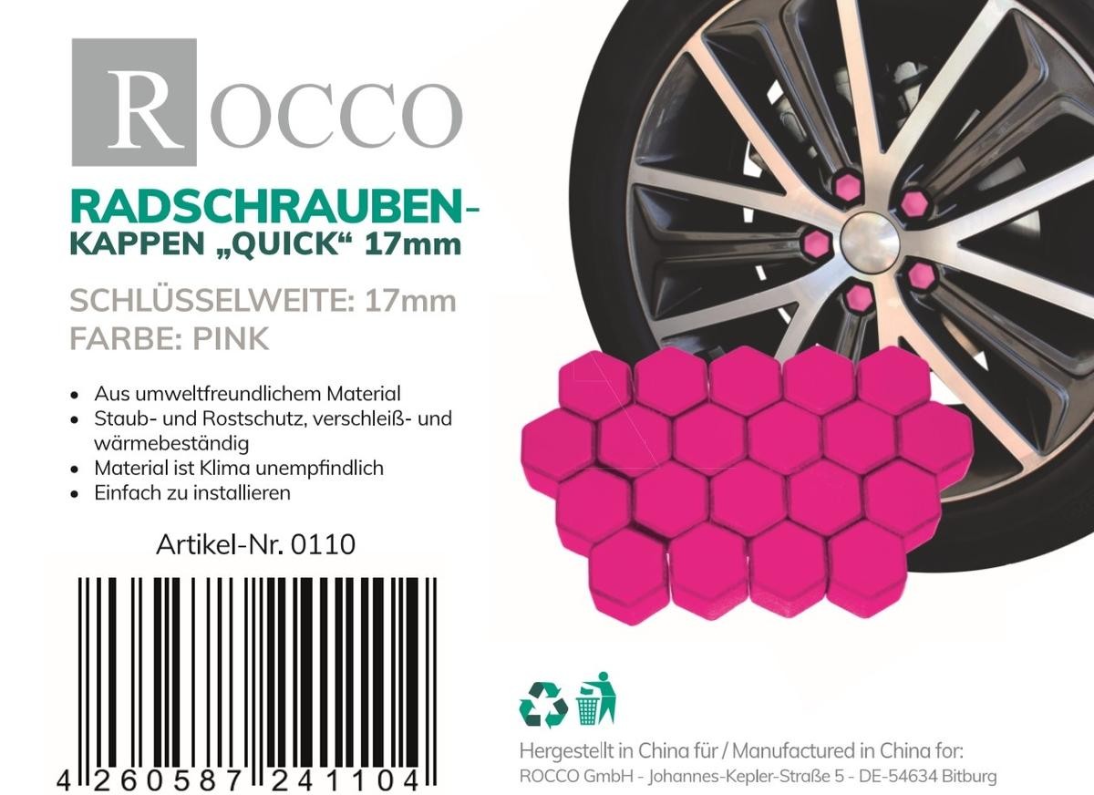 ROCCO Radmutterkappe 0110 0110 ROCCO Radschrauben und Radmuttern SSANGYONG Kosten