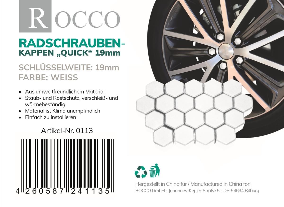 ROCCO Cap, wheel nut 0113 0113 ROCCO wheel bolts and wheel nuts for VW CALIFORNIA