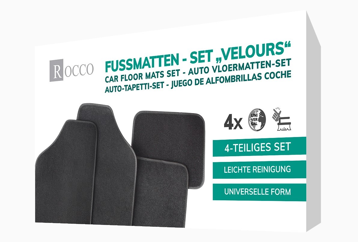 ROCCO Universal floor mats 0497 Mercedes 124-Series ROCCO tailored car mats 0497