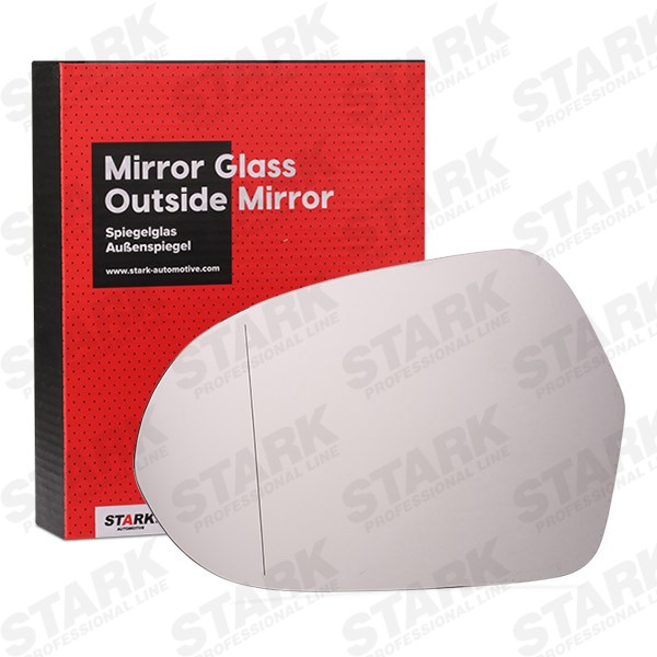 STARK Spiegelglas, Außenspiegel SKMGO-1510311 Außenspiegelglas STARK Nissan NOTE SKMGO-1510311