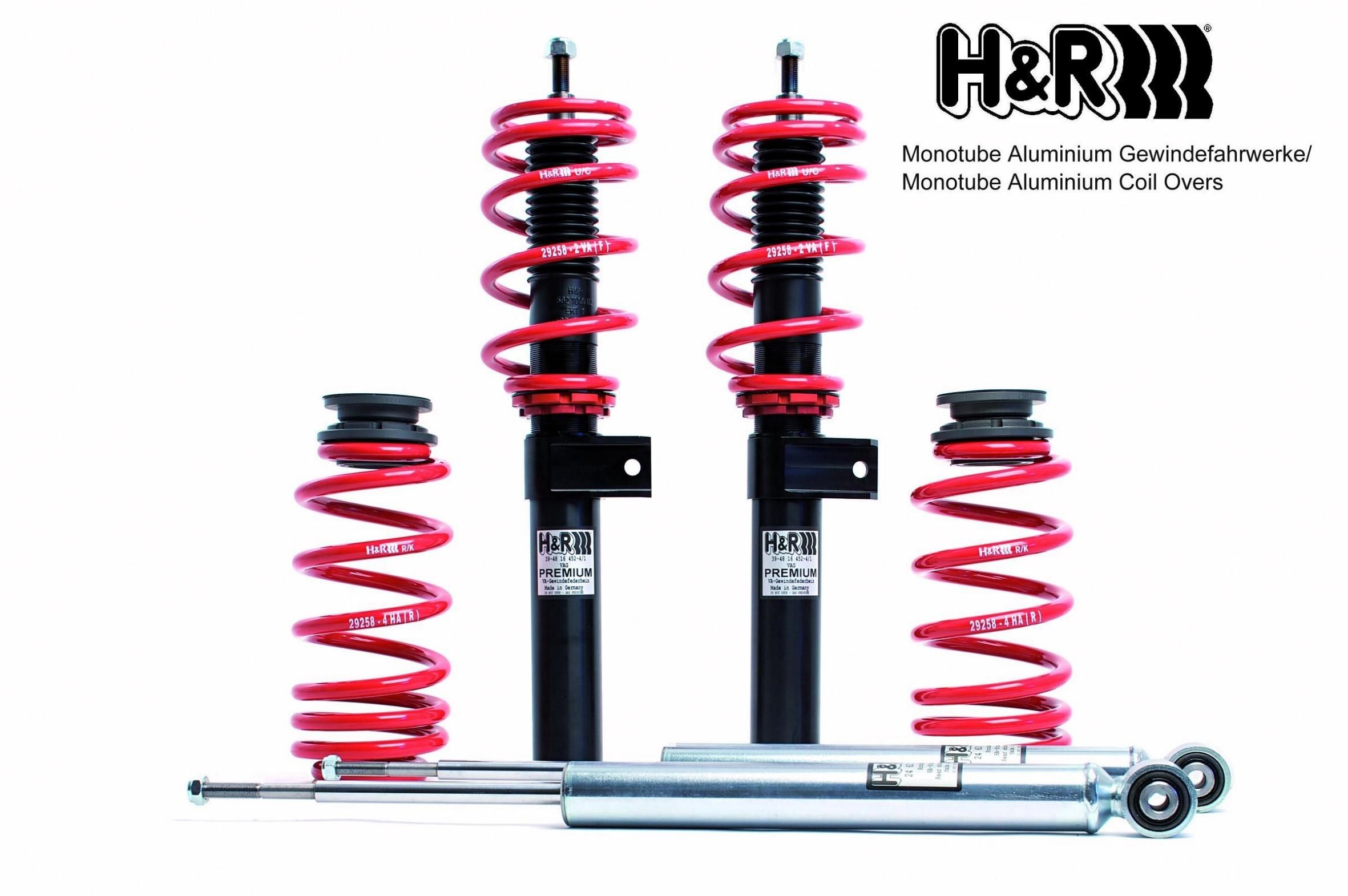 Jeu de suspensions, ressorts / amortisseurs H&R 39431-2 H&R 39431-2 Kit d'amortisseurs AUDI TT 1999