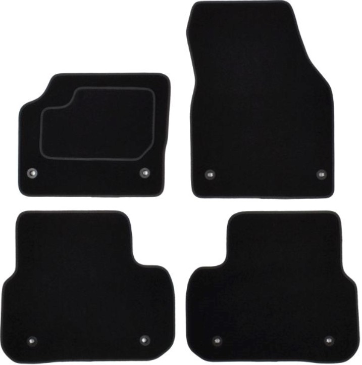 MAMMOOTH Tapetes para carros A041 ROV89 PRM 01 MAMMOOTH A041ROV89PRM01 Tapetes por medida Peugeot 508 originais