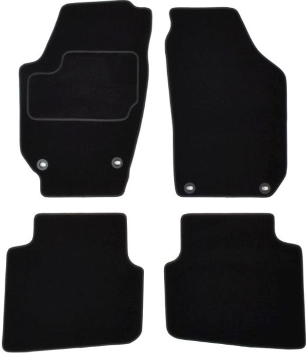 MAMMOOTH Põrandamattide komplekt A041 SKO95 PRM 01 MAMMOOTH A041 SKO95 PRM 01 Margipõhised automatid Skoda Roomster 5j originaal hind