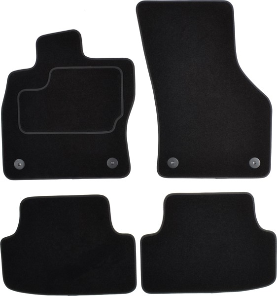 CUSTOPOL Põrandamattide komplekt AUD85C Margipõhised automatid CUSTOPOL Audi R8 AUD85C