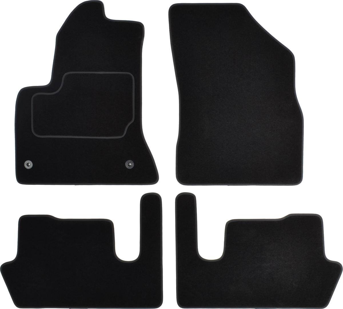 CUSTOPOL Bilmattor CIT120C Citroen C4 Picasso mk1 Bilmattor CUSTOPOL CIT120C