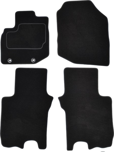 CUSTOPOL Automatten HON205C HON205C Mattenset HONDA FR-V CUSTOPOL