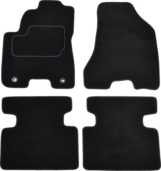 CUSTOPOL Tapetes para carros HYU215S CUSTOPOL HYU215S Jogo de tapete Audi A4 originais