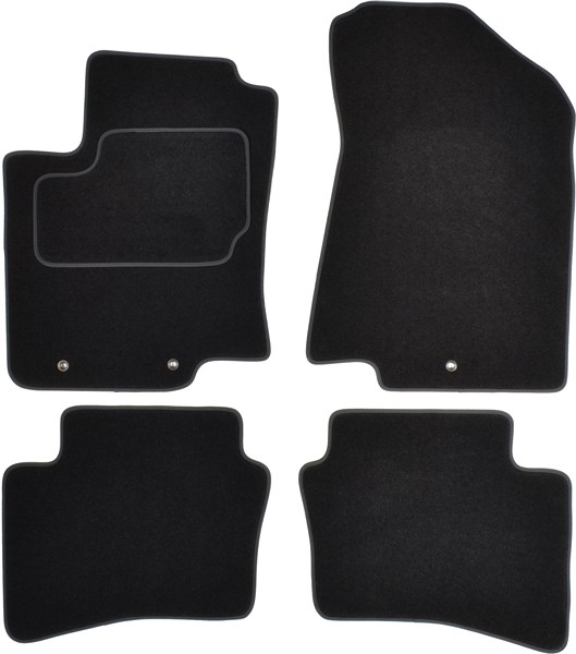 CUSTOPOL Paklāju komplekts KIA220C CUSTOPOL KIA220C Paklājiņi pēc auto modeļiem KIA Ceed III Van / Hatchback (CD) lēti