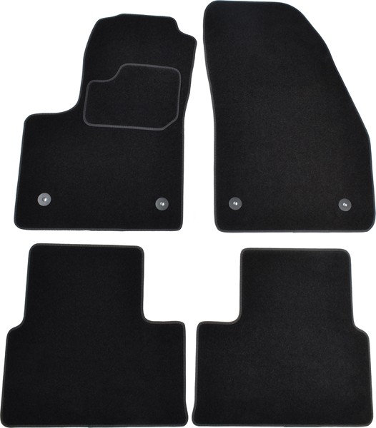 CUSTOPOL Ensemble de tapis de sol OPL190C OPL190C Tapis sur mesure CUSTOPOL OPEL MOVANO