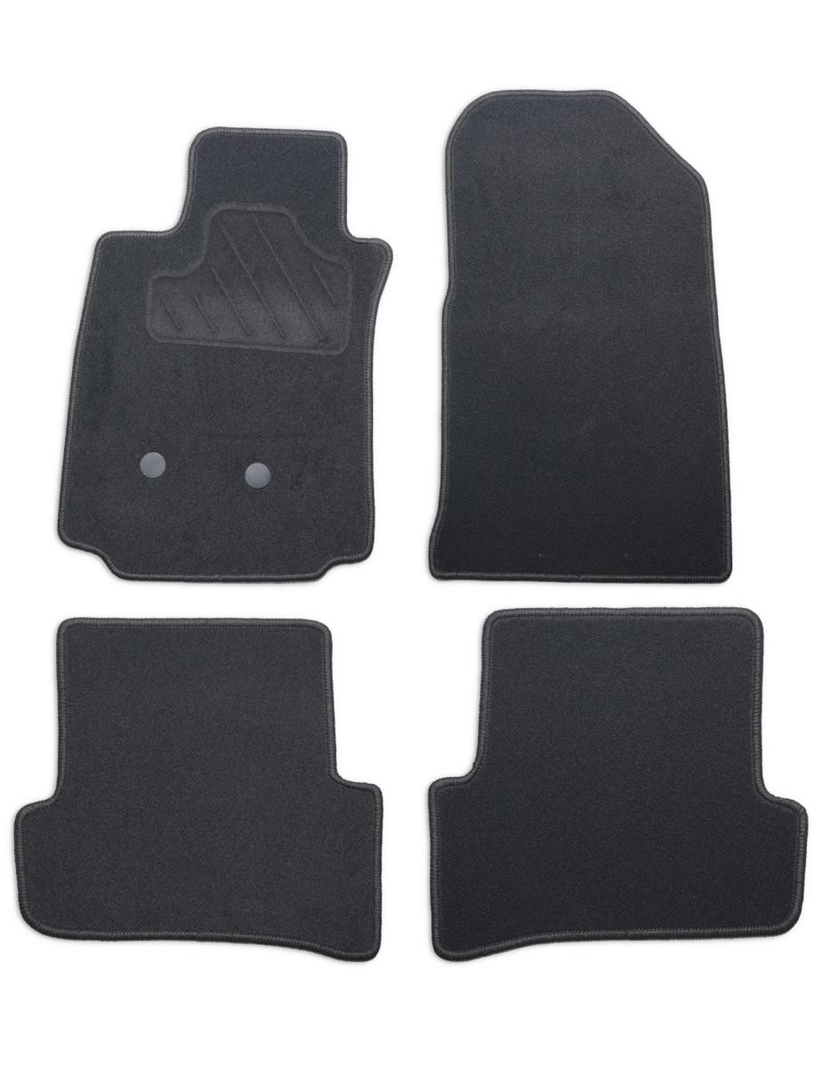 CUSTOPOL Bilmåtter RNT125C CUSTOPOL RNT125C Renault Clio III Hatchback Gulvmåtter pris