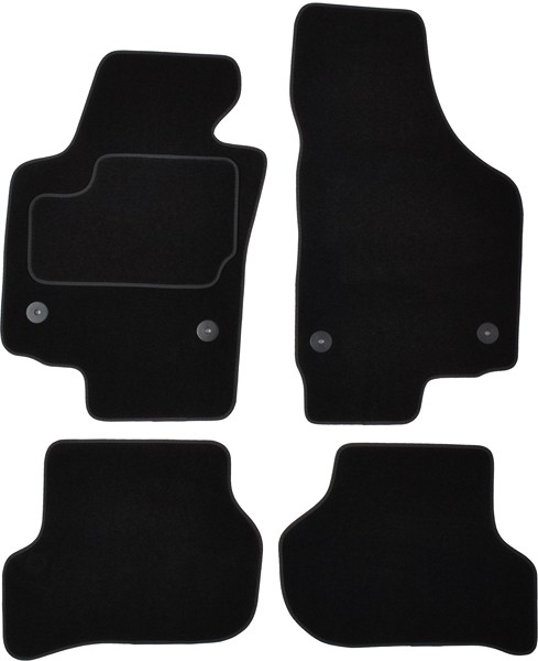CUSTOPOL Bilmatter SET40C CUSTOPOL SET40C Gummimatte Ford COUGAR originale