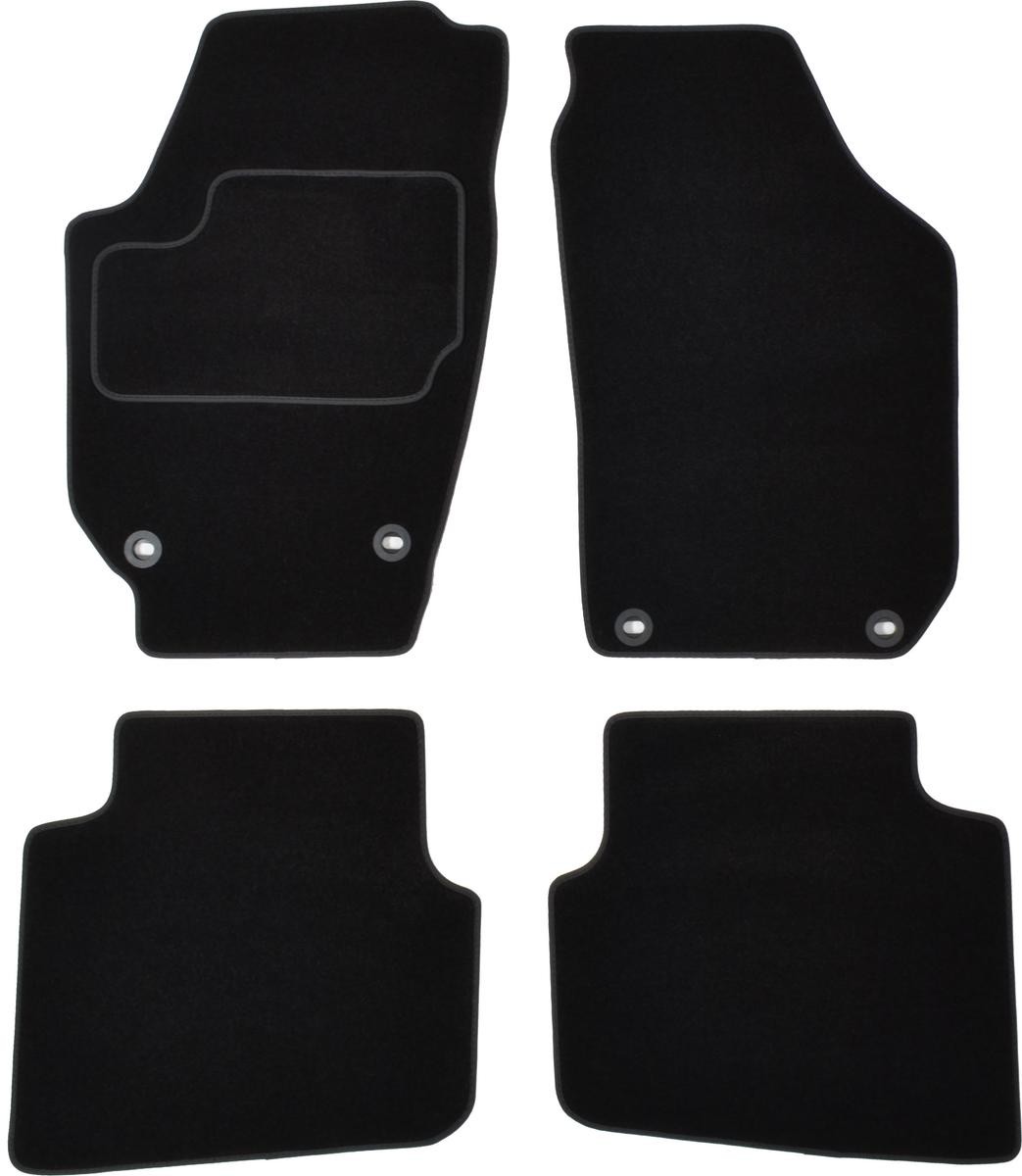 CUSTOPOL Põrandamattide komplekt SKO95C CUSTOPOL SKO95C Margipõhised automatid Skoda Roomster 5j originaal hind