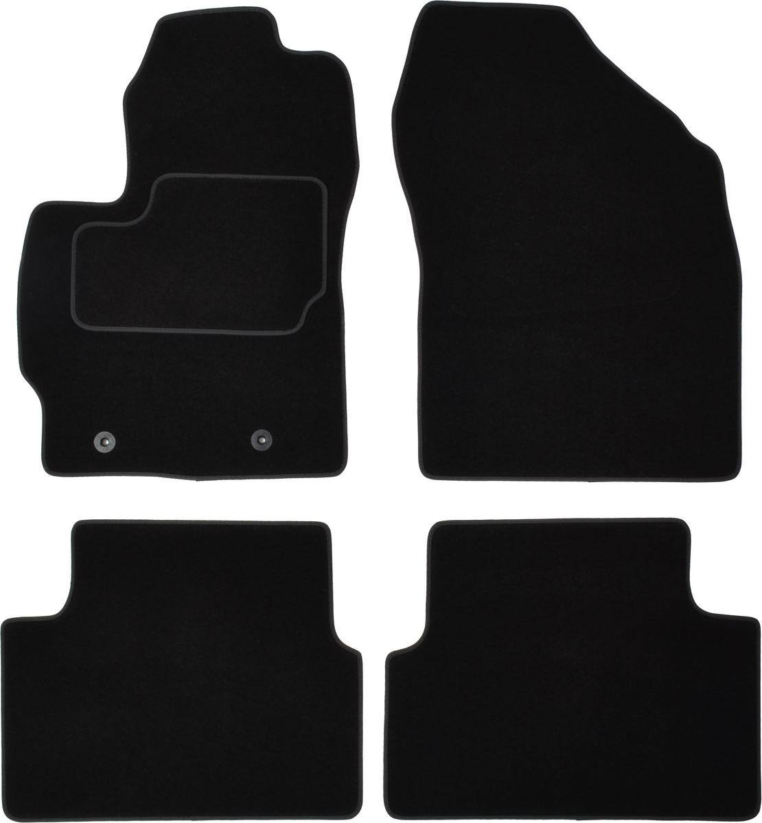 CUSTOPOL Floor mats TOY10C CUSTOPOL TOY10C genuine Toyota Auris E15 mats price