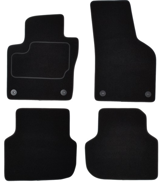 CUSTOPOL Ensemble de tapis de sol VW220C CUSTOPOL VW220C d'origine Tapis sur mesure VW Santana 32B coût