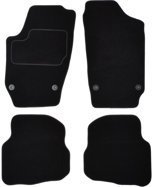 CUSTOPOL Ensemble de tapis de sol VW335C Chevrolet CAMARO Tapis sur mesure CUSTOPOL VW335C
