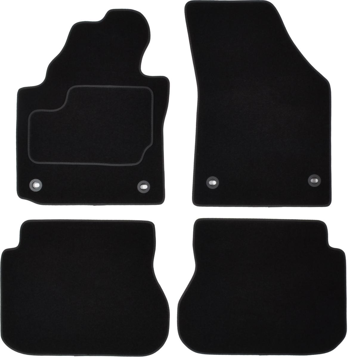 CUSTOPOL Bilmattor VW35C VW Caddy 3 Bilmattor CUSTOPOL VW35C