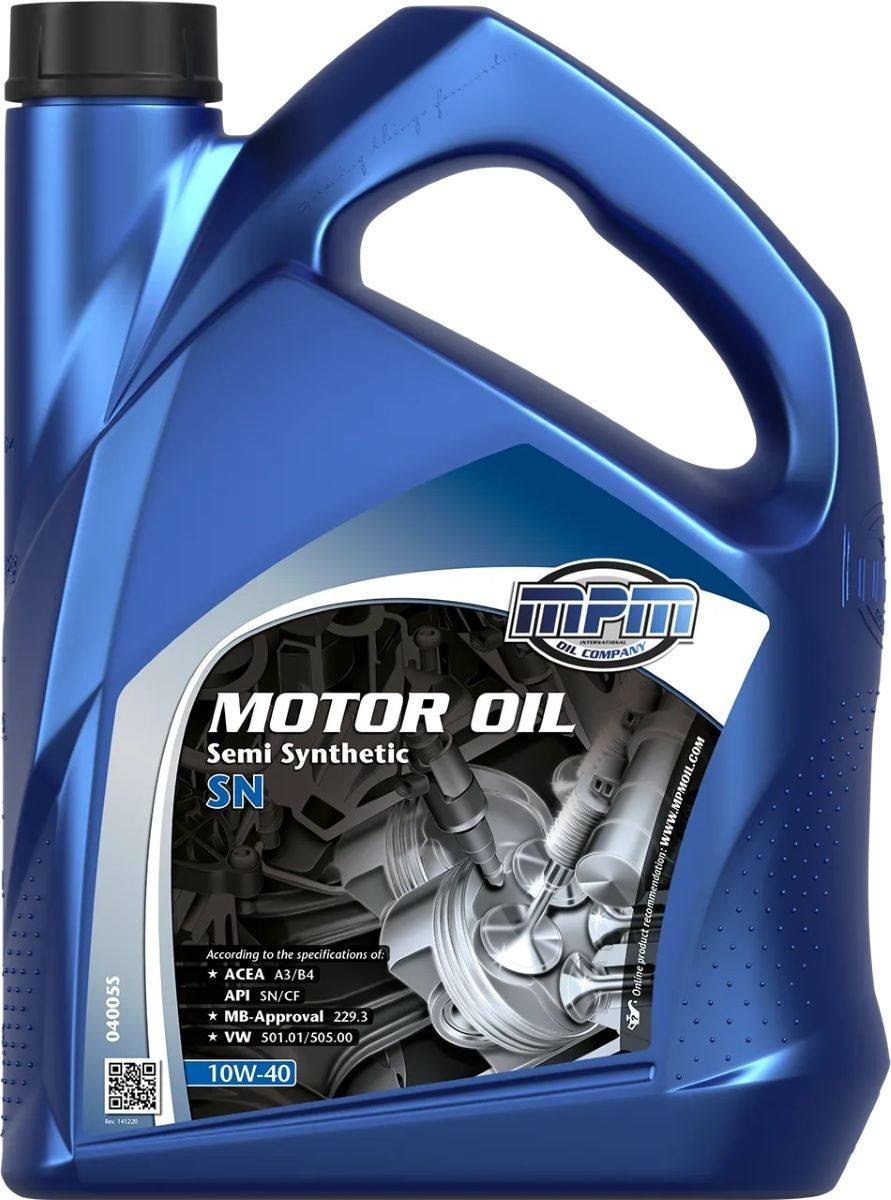 MPM Moottoriöljy 04005S LAND ROVER 110/127 moottoriöljy (diesel ja bensa) MPM SN 04005S