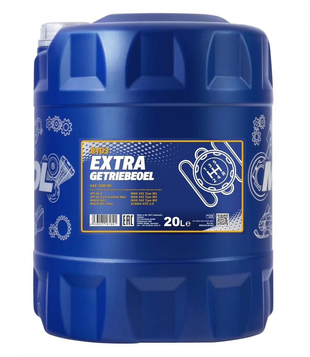 MANNOL Vaihteistoöljy MN8103-20 MANNOL MN8103-20 Subaru FORESTER vaihteistoöljy hinta