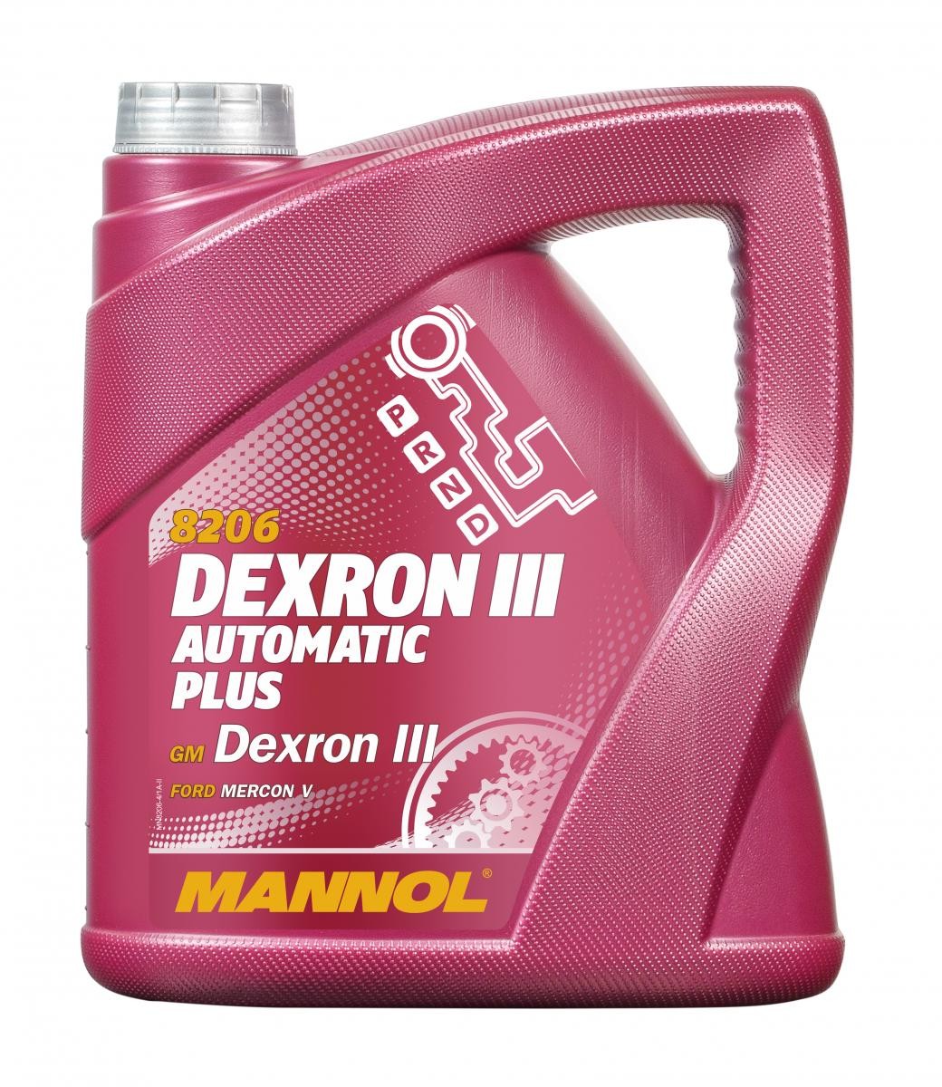 MANNOL Automatic transmission fluid MN8206-4 Mercedes CLS MANNOL gearbox oil and transmission fluid MN82064