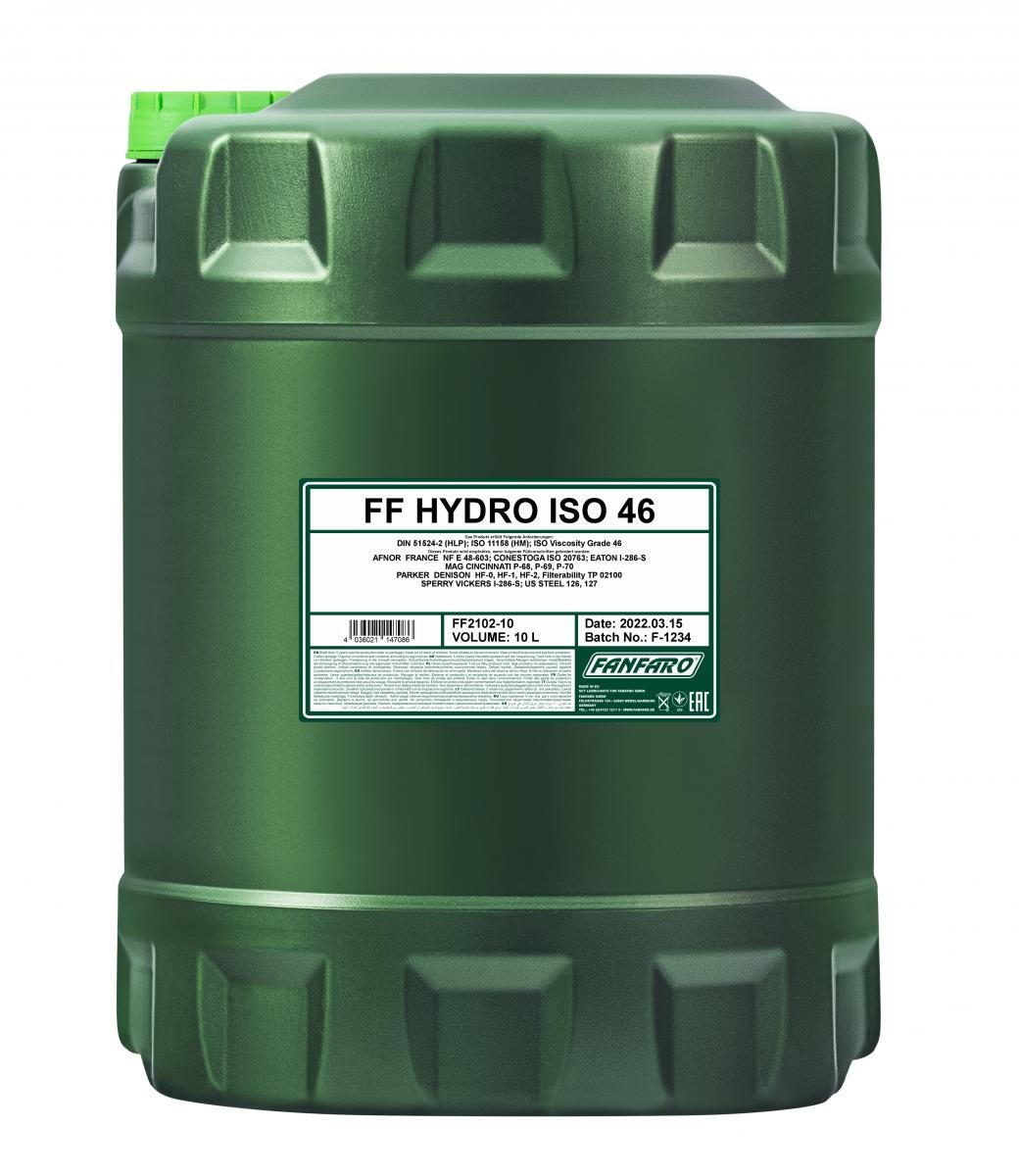 FANFARO Υδραυλ. λάδι FF2102-10 Λαδι υδραυλικου FANFARO XV FF2102-10 φθηνά