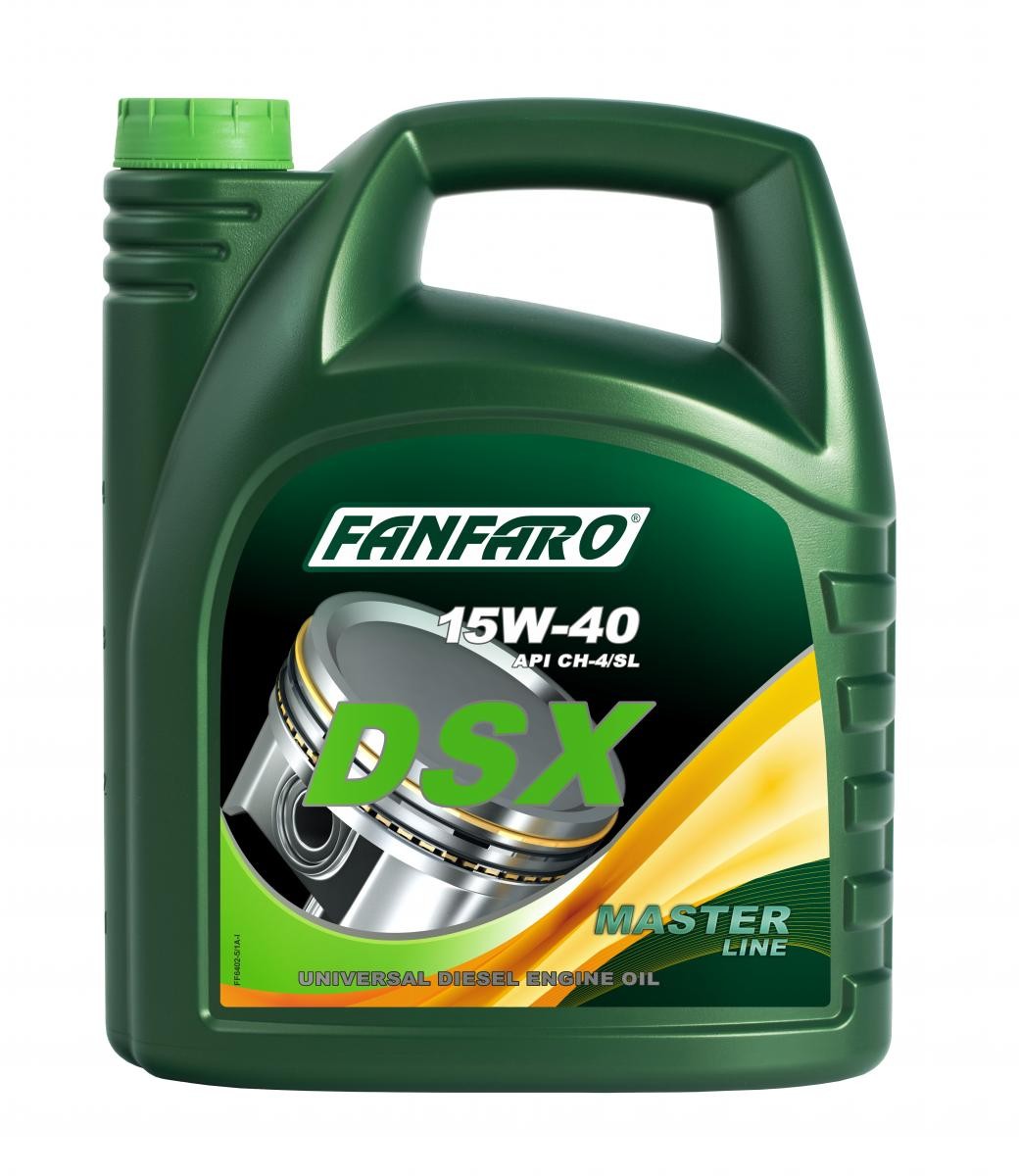 FANFARO Motorový olej FF6402-5 Oleje do auta FANFARO Seat IBIZA Master Line, DSX FF6402-5