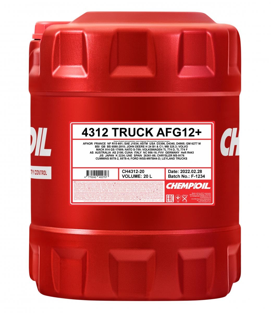 CHEMPIOIL Frostbeskyttelse CH4312-20 CHEMPIOIL CH4312-20 Glykol kølervæske Land Rover Discovery 2 billig