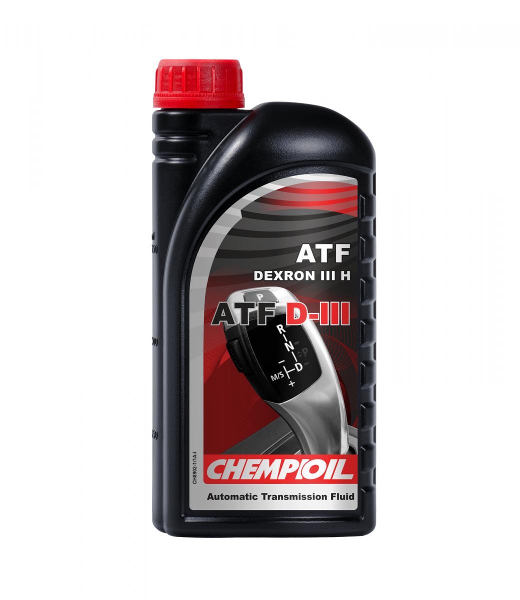 CHEMPIOIL Olej do automatycznej skrzyni biegów CH8902-1 CHEMPIOIL ATF, D-III CH8902-1 Skrzynia biegów Mercedes W414 2004