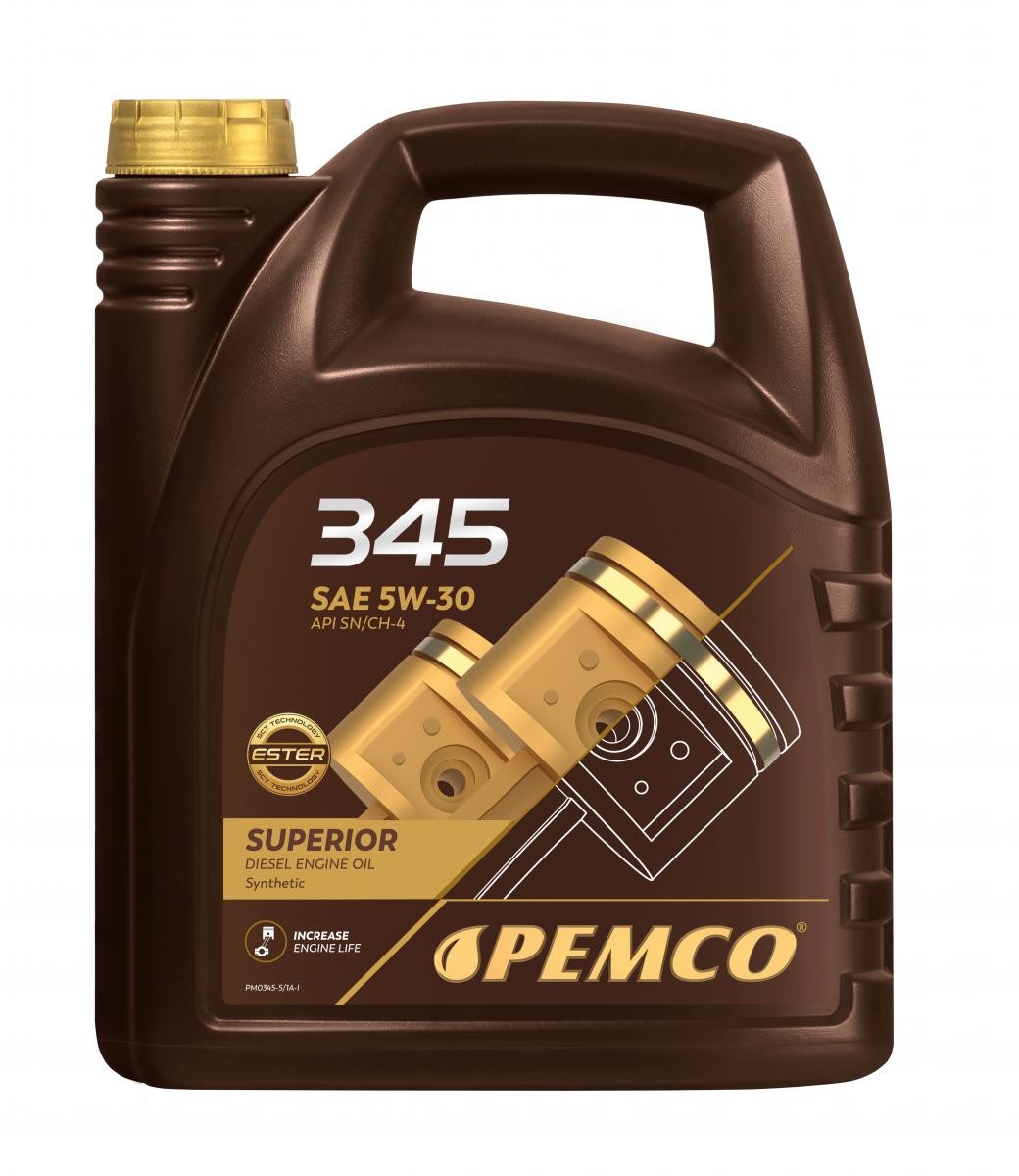 Motorolie PEMCO PM0345-5 PEMCO 345 PM0345-5 Auto motorolie HONDA CIVIC 2020