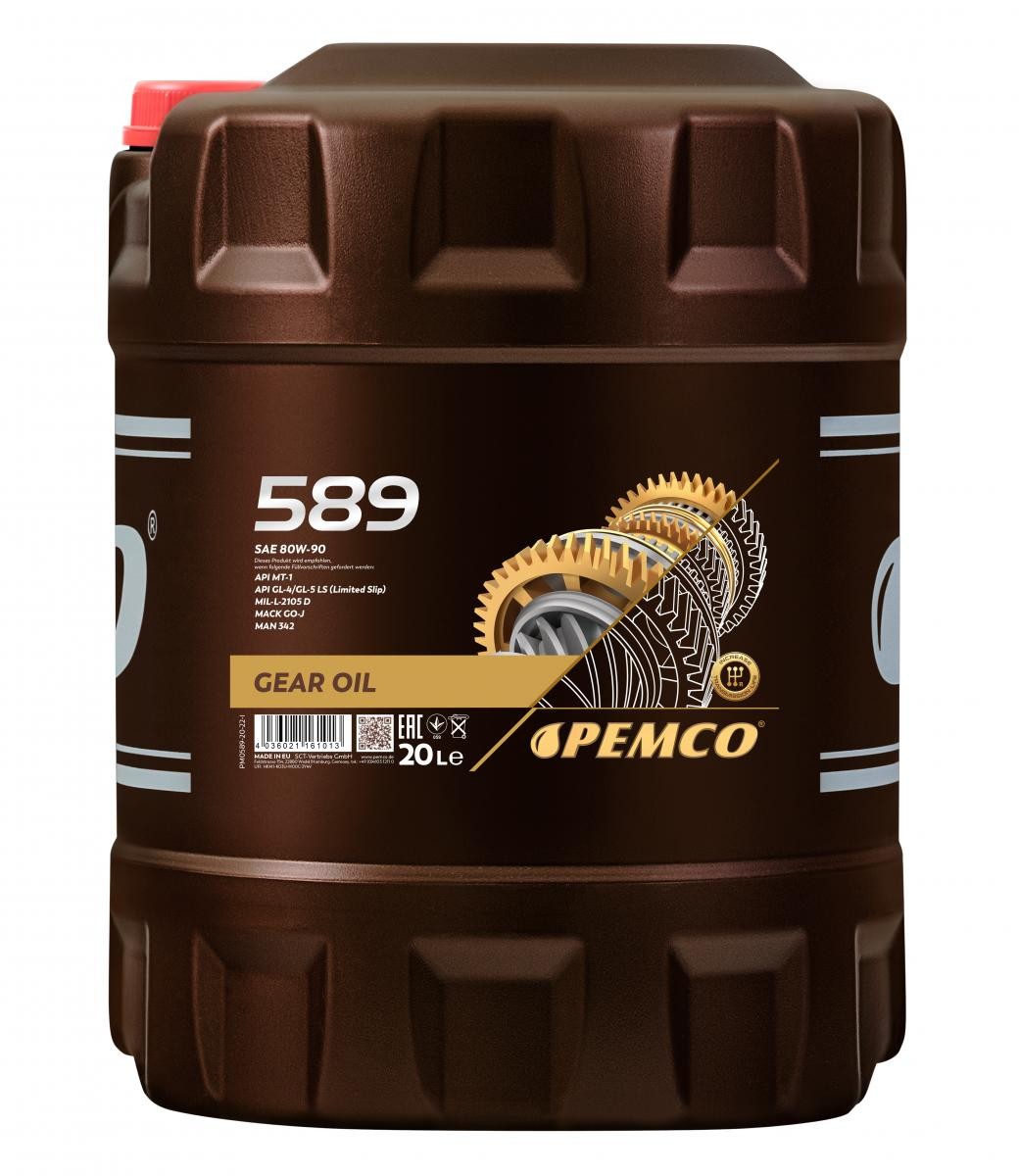 PEMCO Mehāniskās pārnesumkārbas eļļa PM0589-20 PM0589-20 Transmisijas eļļa PEMCO CITROЁN C5