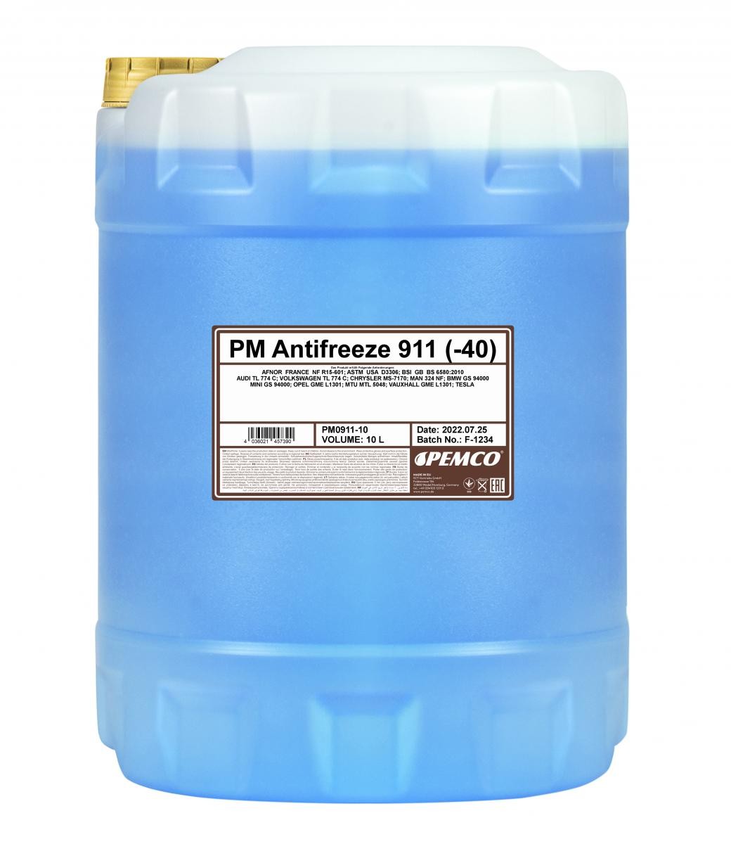 Jahutusvedelik PEMCO PM0911-10 PEMCO Antifreeze 911, -40 PM0911-10: Antifriis Toyota RAV 4 2009