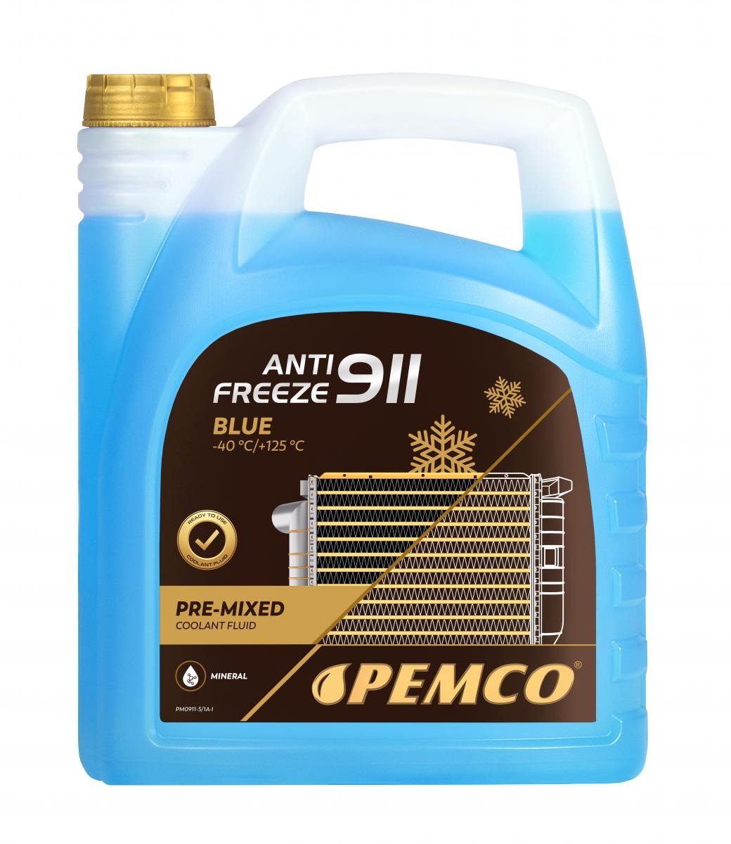 Frostbeskyttelse PEMCO PM0911-5 PEMCO Antifreeze 911, -40 PM0911-5: Antifrostvæske BMW X5 2005