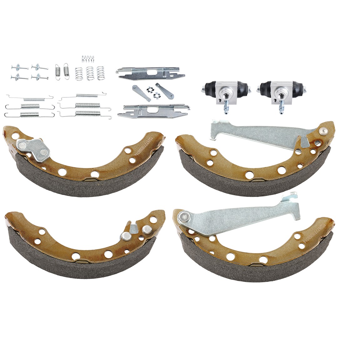 RIDEX Bremsesett, trommebremse 3859B0026 3859B0026 Bremsesett, trommebremse VW TOURAN RIDEX