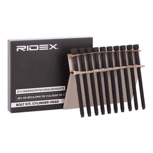 RIDEX Jogo de parafusos da cabeça do motor 1217B0018 1217B0018 Parafuso de cabeçote NISSAN ALMERA RIDEX
