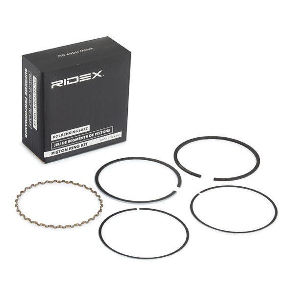 RIDEX Piston Ring Kit 444P0015 Mazda 121 RIDEX piston rings 444P0015