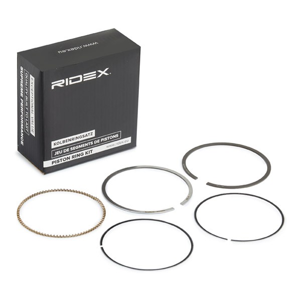 RIDEX Jeu de segments de pistons 444P0028 Jeu de segments de pistons RIDEX AVENSIS 444P0028 pas cher