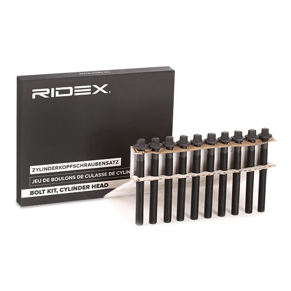 RIDEX Jogo de parafusos da cabeça do motor 1217B0047 Jogo de parafusos da cabeça do motor ALFA ROMEO RIDEX 1217B0047