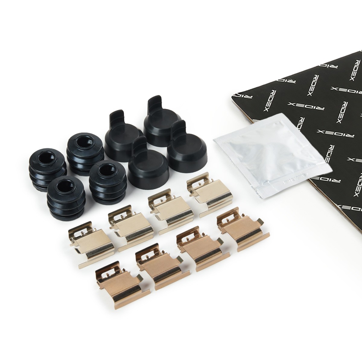 RIDEX Kit accessori, pastiglia freno 1164A0209 1164A0209 Kit accessori, pastiglia freno NISSAN NV300 RIDEX costo
