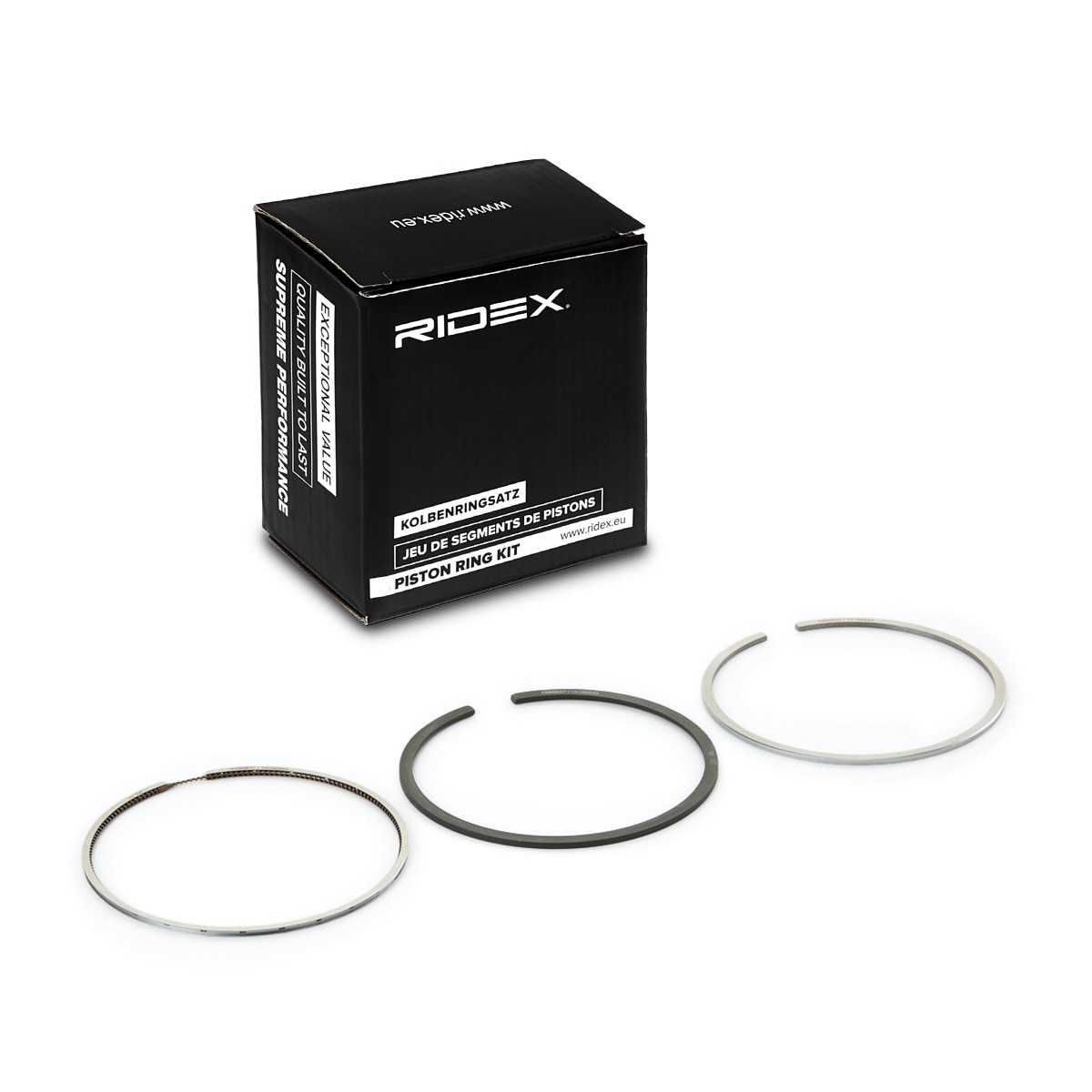 RIDEX Kolvringsats 444P0050 444P0050 RIDEX fascia pistone Mercedes CITAN