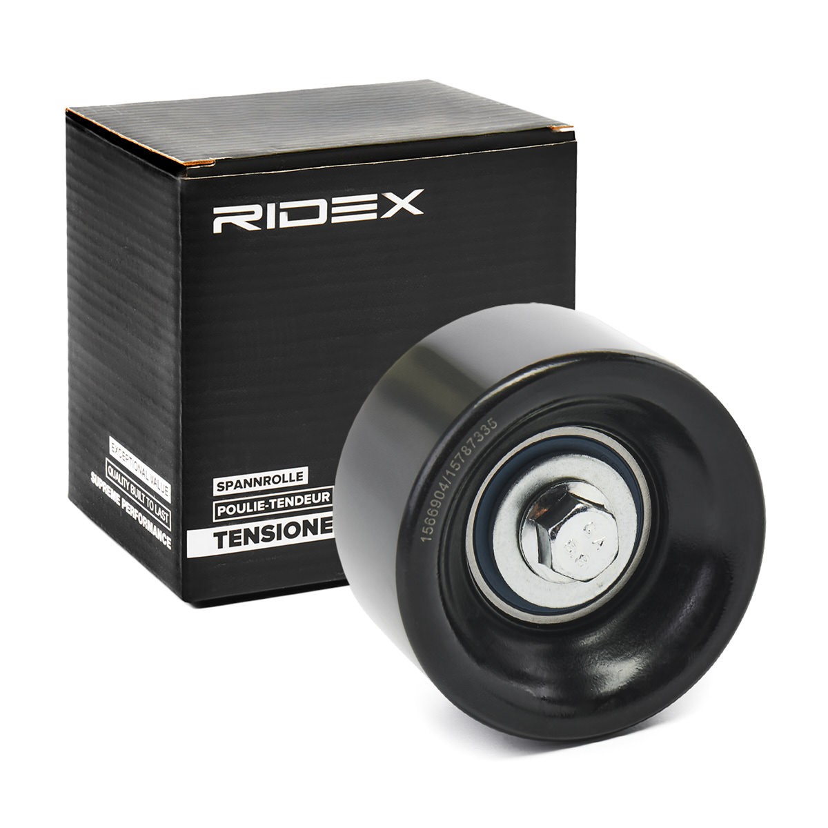 RIDEX Styrrulle, drivrem 312D0136 312D0136 Löprulle RIDEX FORD S-MAX