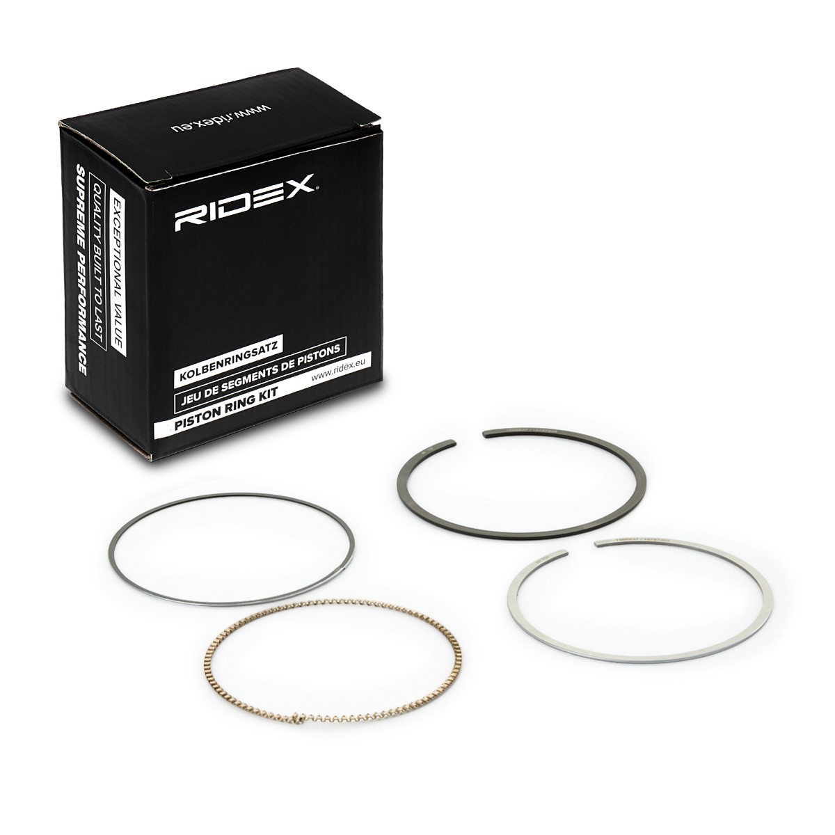 RIDEX Stempelringsett 444P0054 Stempelringsett RIDEX KOLEOS 444P0054 billige