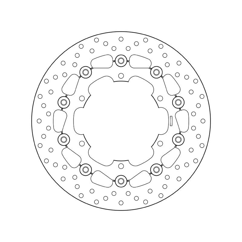 BREMBO Brzdový kotouč 78B40830 78B40830 Brzdové kotúče BREMBO MASERATI BITURBO