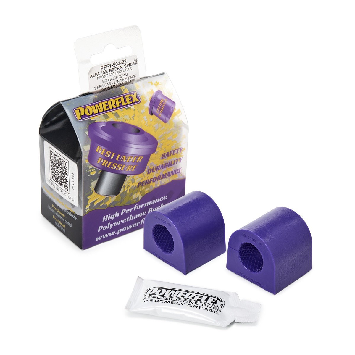 Powerflex Bukse, Stabilizators PFF80-1103-19 Powerflex PFF80-1103-19 Stabilizatora bukses Subaru LEGACY orģinālās