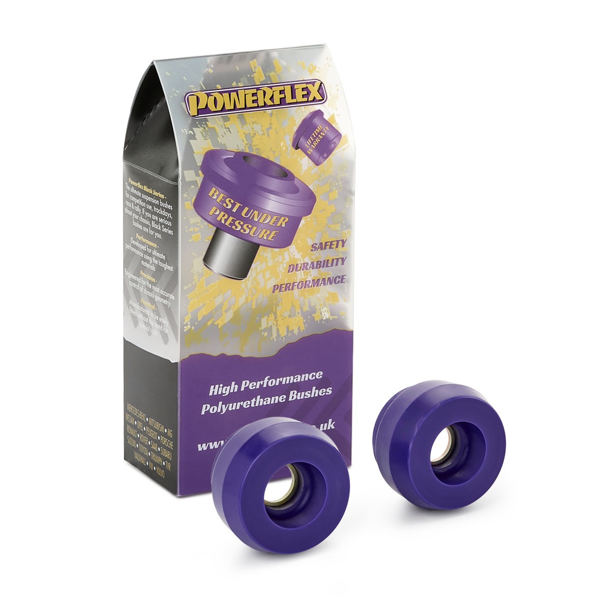 Powerflex Βάση στήριξης γόνατου ανάρτησης PFF85-430 Powerflex PFF85-430 Βάση αμορτισέρ PLYMOUTH NEON II γνήσια