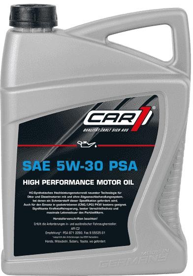CAR1 Engine oil CO 1049 AUDI A4 CAR1 engine oil CO1049
