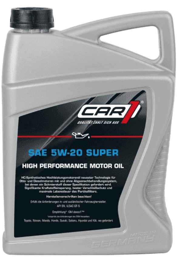 CAR1 Motorolie CO 1059 CAR1 Motor oil AUDI RSL CO 1059